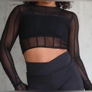 Tiger Friday Alter Ego Crop - Black Size Child Large